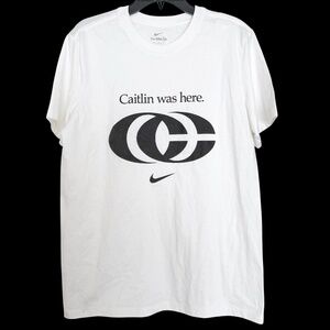 NIKE Caitlin Was Here Signature Logo Launch Limited Edition Indiana Fever Medium